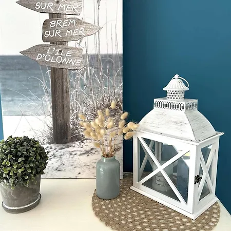 Bm000-001 5 Pieces 8 Couchages Brem Sur * Brem-Sur-Mer