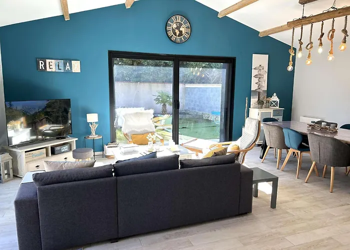 Bm000-001 5 Pieces 8 Couchages Brem Sur 别墅 *