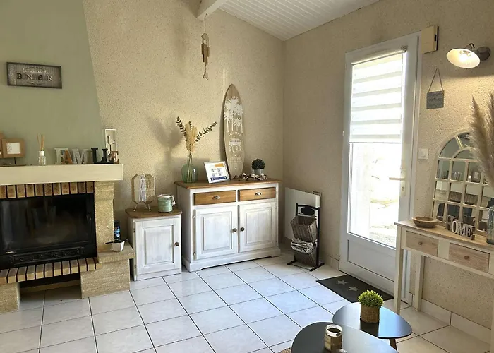 别墅 Bm000-001 5 Pieces 8 Couchages Brem Sur *