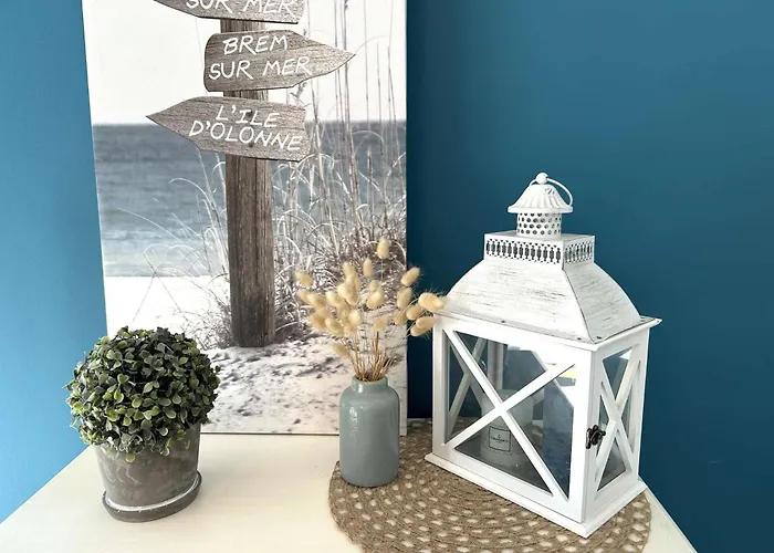 Bm000-001 5 Pieces 8 Couchages Brem Sur * 滨海布朗