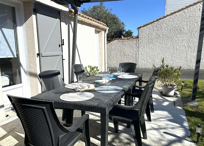 别墅 Bm000-001 5 Pieces 8 Couchages Brem Sur *